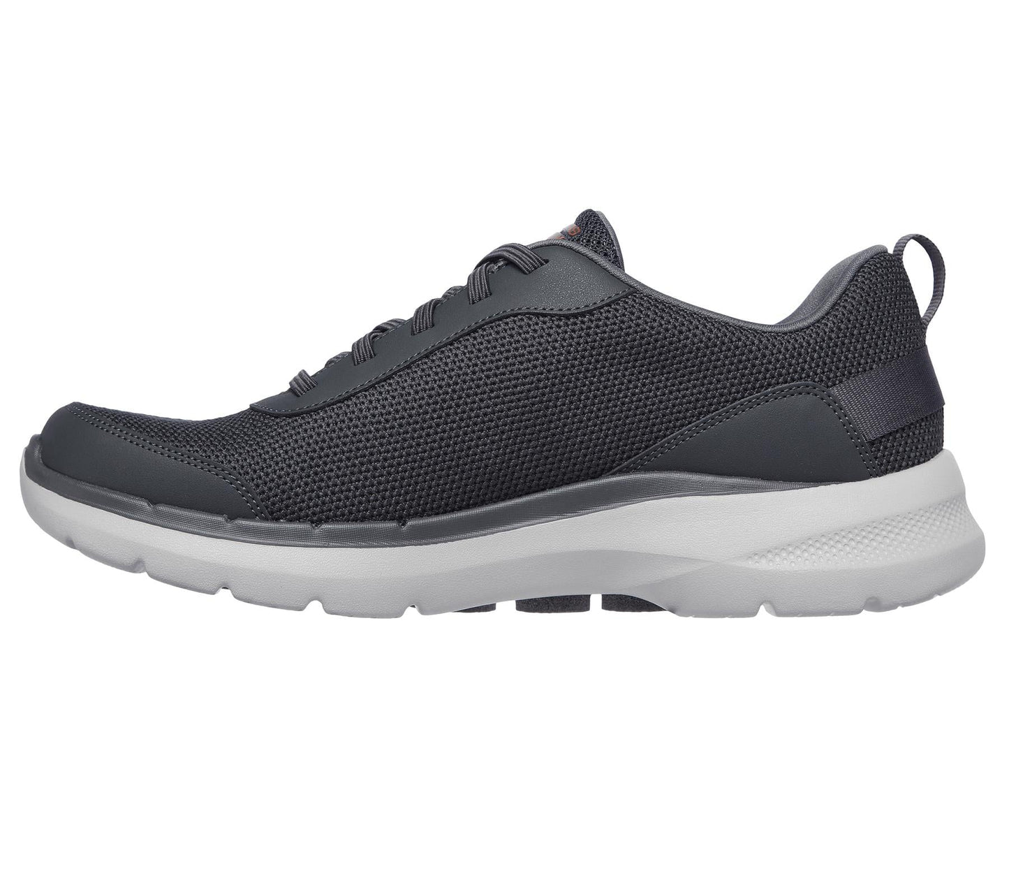 SKECHERS Men's GOwalk 6 - Bold Knight Shoes in Charcoal in Size UK 6 to UK 15