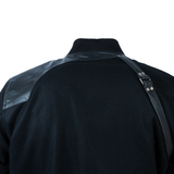 DM6J Men’s Holster Strap Bomber Jacket - Black