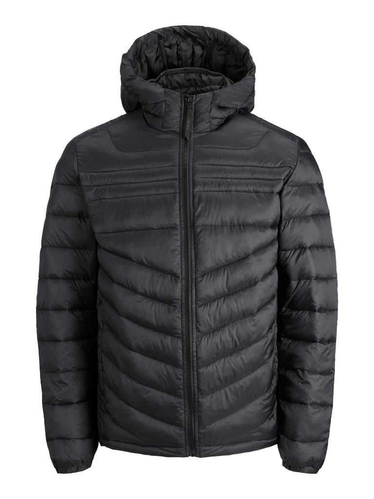 Jack & Jones Men's Plus Size Long Sleeves Jacket in Black, 3XL to 5XL