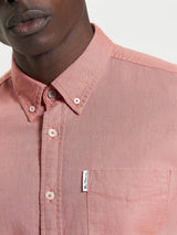 Ben Sherman Signature Oxford Short Sleeve Shirt For Men in 2 Colours, 2XL-5XL