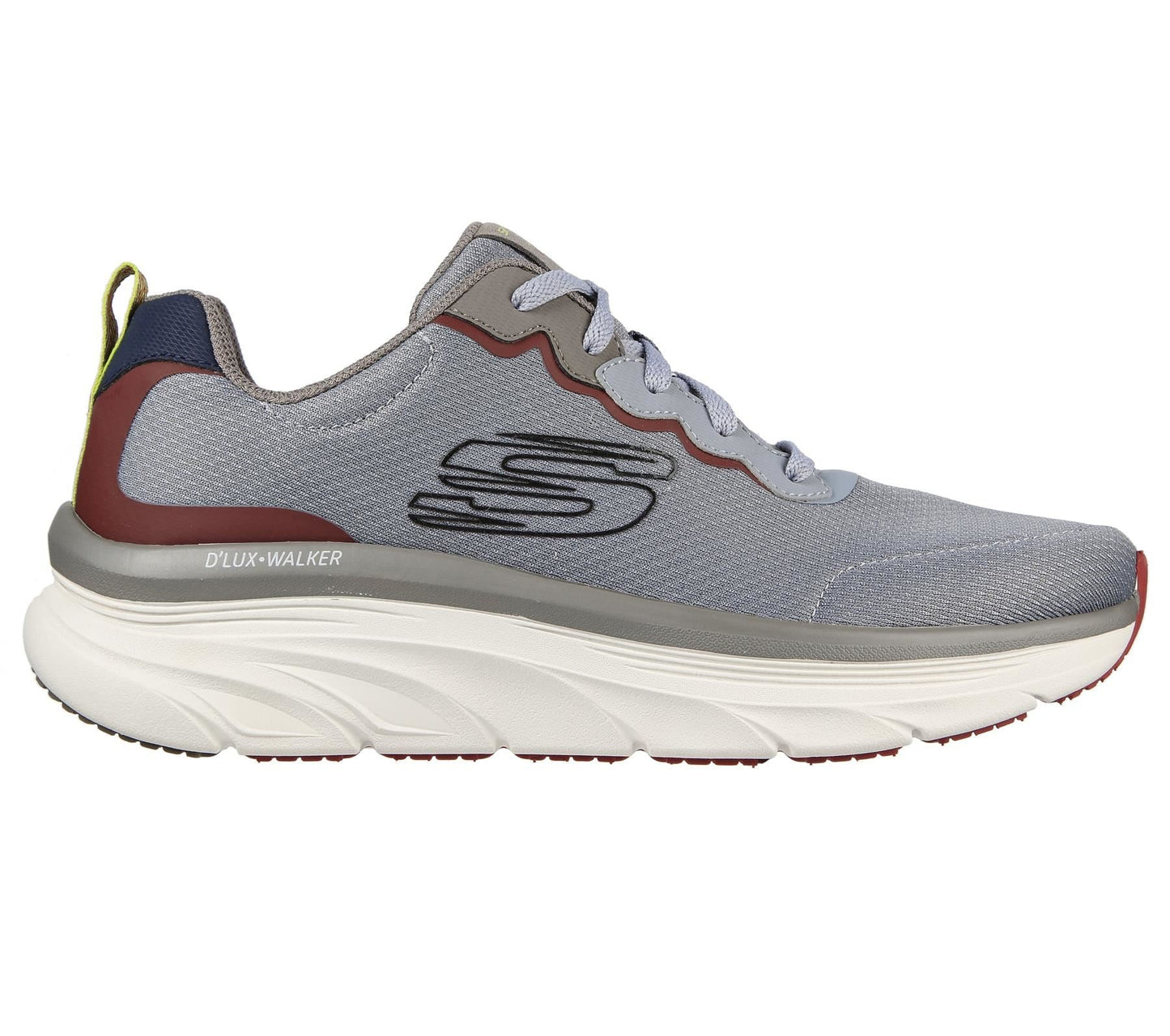 SKECHERS (232264) Mens D'LUX WALKER-SCRAMBLER Sneaker Shoes in Sizes UK 7 to UK 14