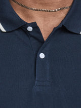 Jack & Jones Men's Plus Size Cotton Short Sleeve Pique Polo US1L-US6XL, 2 Colours