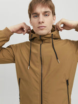 Jack & Jones Softshell Hoodie Jacket For Men (JJEBASIC) in 2 Colours, L-XL