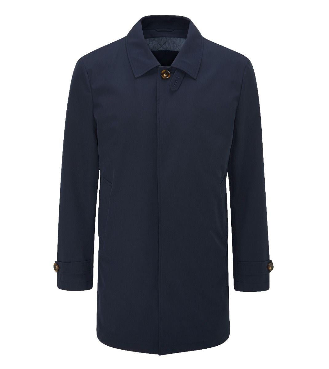 Skopes Mens Plus Size Premium Quality Rain Mac In Navy Size Small To 4Xl