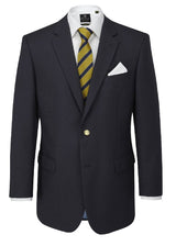 Skopes Classic fit Wool Blend Blazer Jacket Henley in Nave Size 36-60