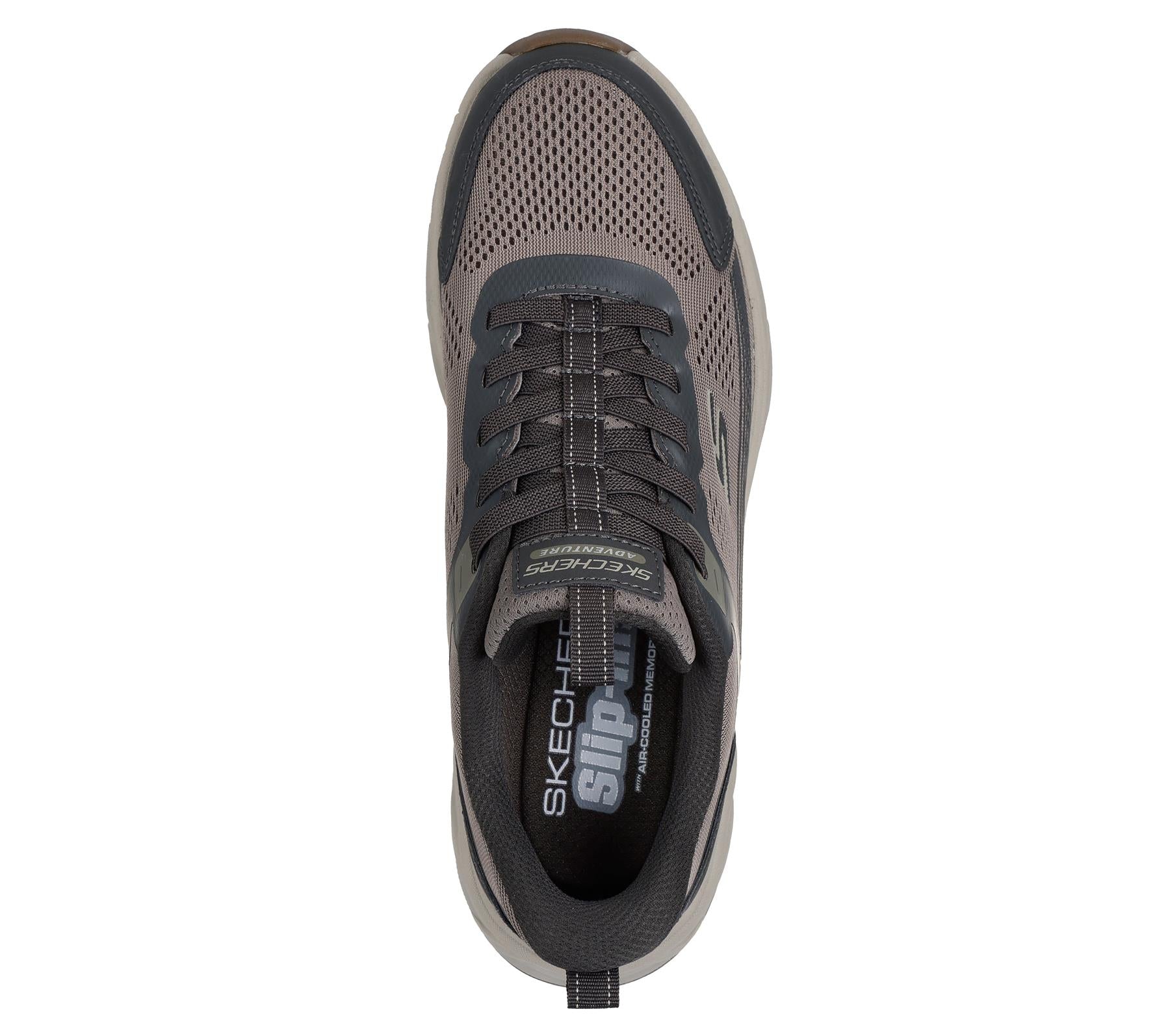Skechers Slip On Shoe For Men Hillcrest 2.0 Slip-Ins in Dark Taupe, 5.5-13
