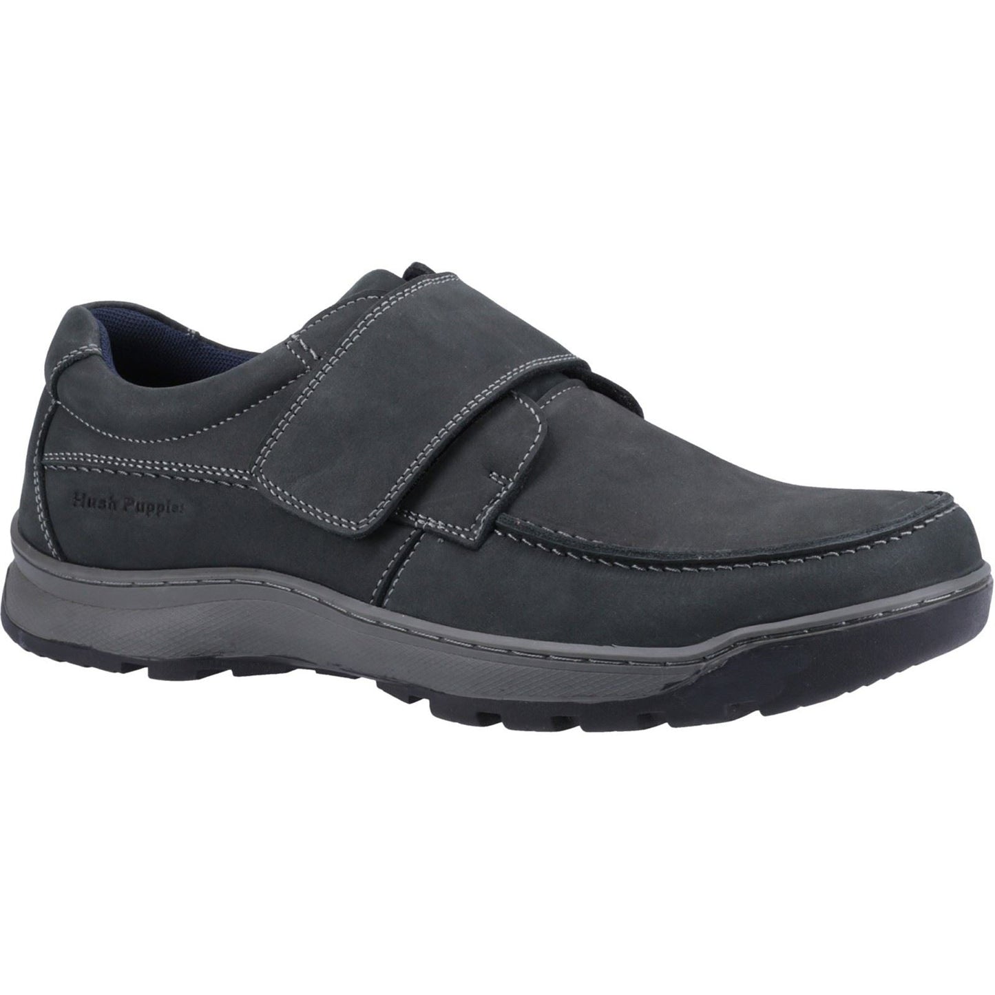 Hush Puppies Classic Touch Fastening Shoe For Men (Casper) in 4 Colours, 6-12