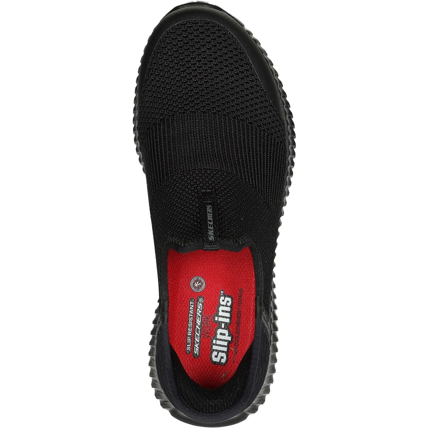 Skechers Women Shoes - Cessnock - Gwynedd Work in Black, 3-8 - GAR108127EC