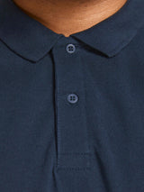 Jack & Jones Plus Size Men's Pique Basic Polo in XL-6XL, 3 Colours