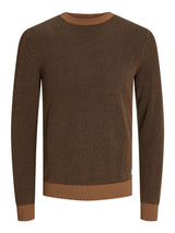 Jack & Jones Knit Crew Neck With Long Sleeves For Men (JJEGLOBE) in 6 Colours, L-XL