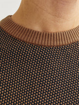 Jack & Jones Knit Crew Neck With Long Sleeves For Men (JJEGLOBE) in 6 Colours, L-XL