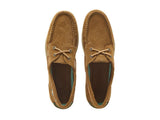 Chatham Suede Boat Shoes For Men - Compass II Repello G2 in Tan, 6-15