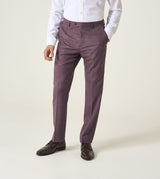 Skopes Jodrell Suit Tailored Fit Trouser For Men ins Berry, 28W-58W