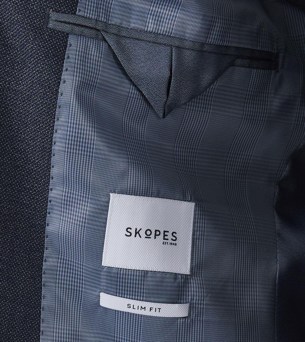 Skopes Men's Tailored Fit Suit Jacket Harcourt In Blue Colour Size 34 - 62