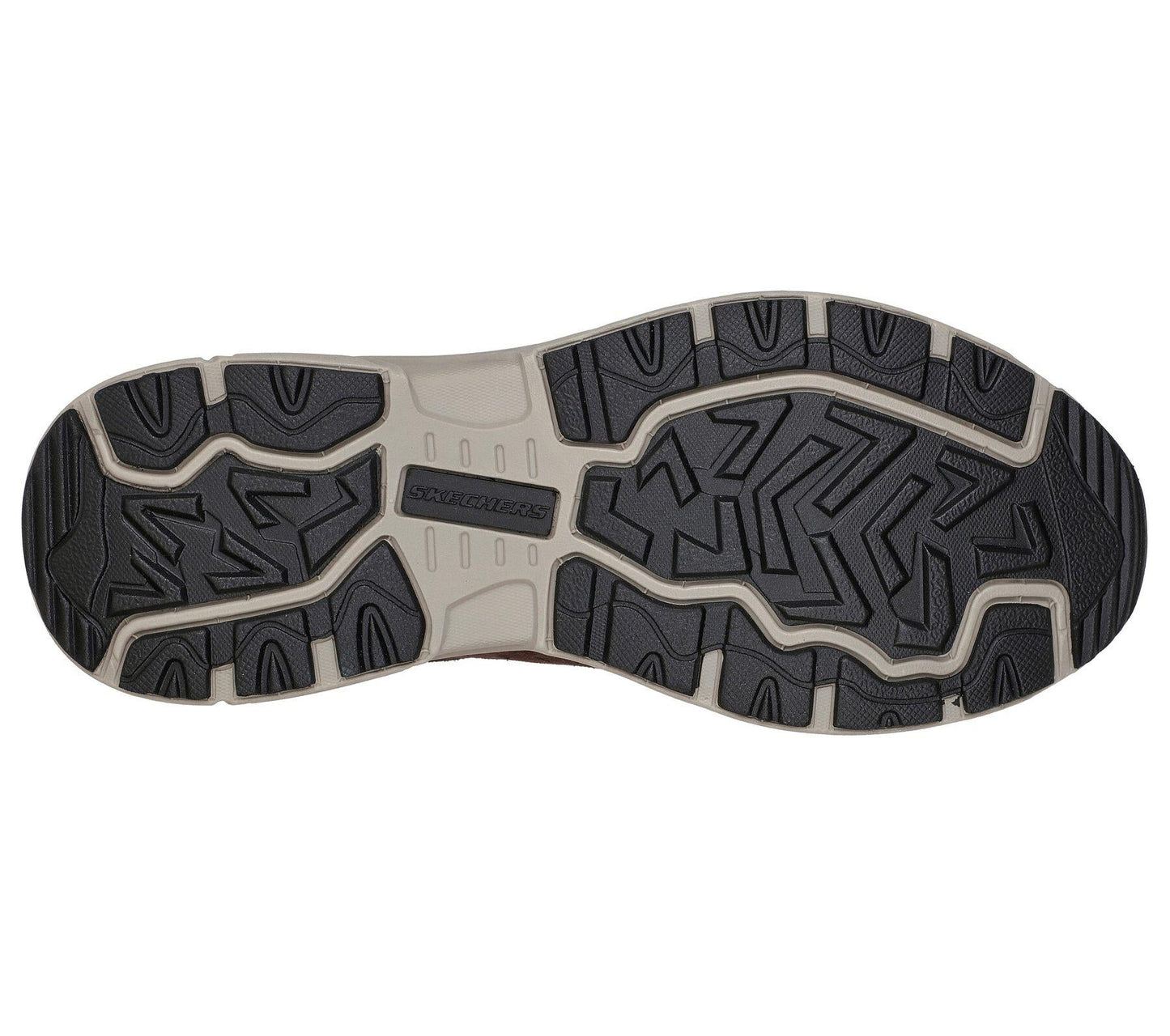 Skechers Men's Oak Canyon Sneaker Shoes in Chocolate in Size UK6 to UK13