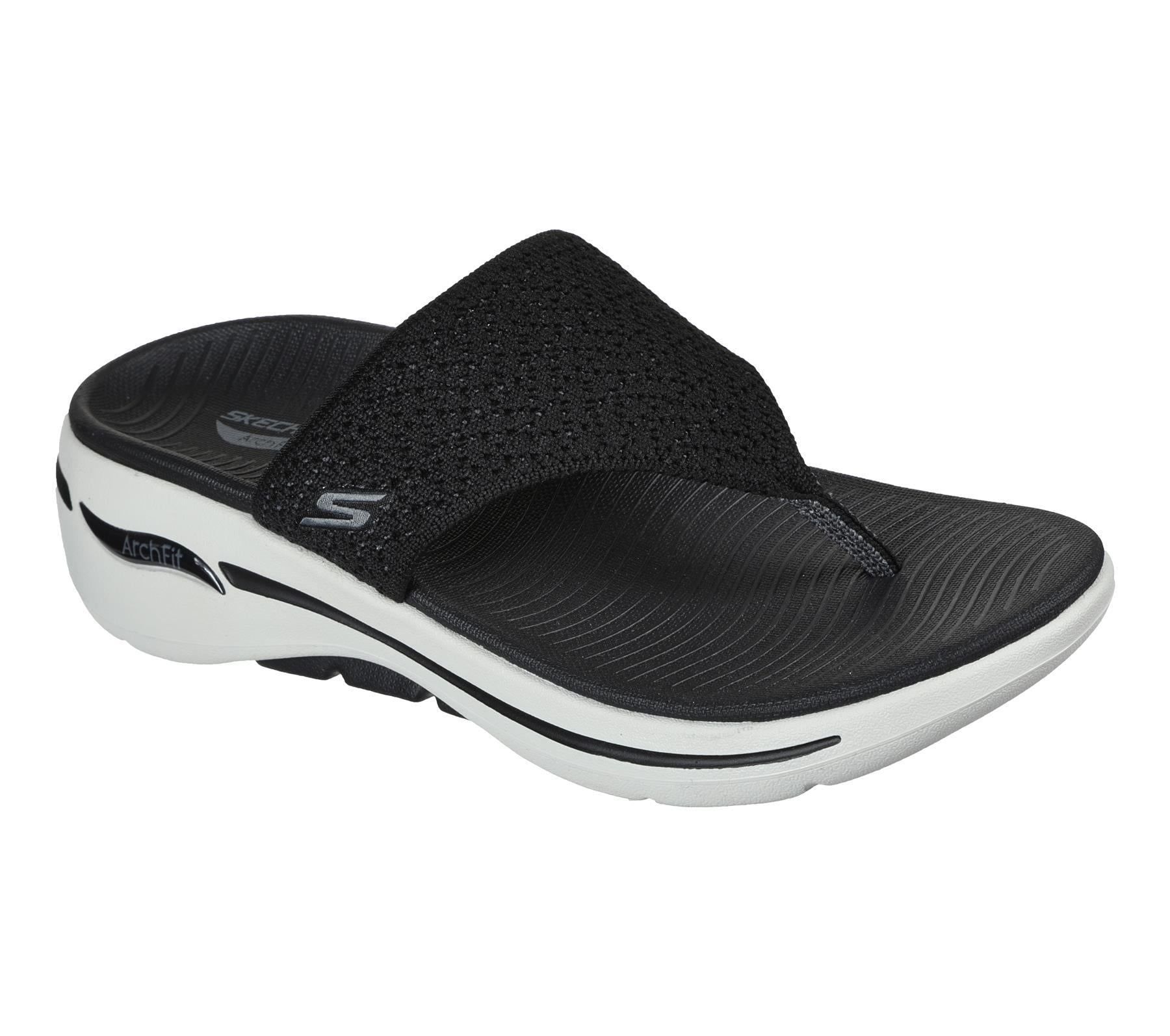 SKECHERS (140221) Womens GO WALK ARCH FIT-WEEKENDER Slippers in Sizes UK 4 to UK 8
