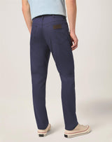 Wrangler Texas Slim 822 Authentic Slim Textured Twill  Jeans In Dark Navy Waist 38 -44