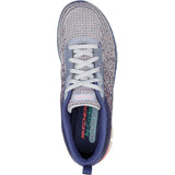 Skechers (GAR104325) Women's Glide-Step Head Start Shoes in Slate 3 to 8