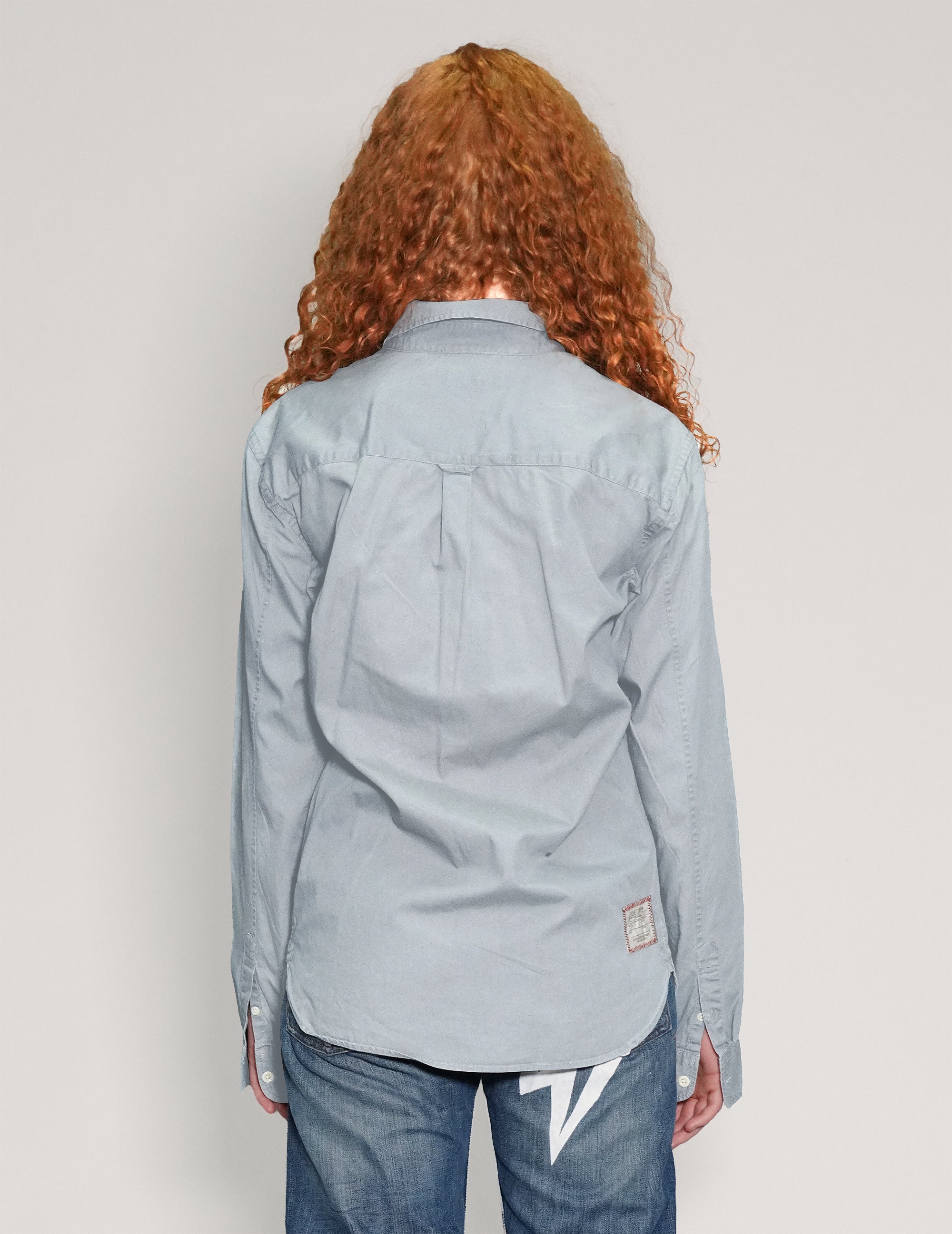 'Love Will Tear Us Apart' Light Blue Shirt