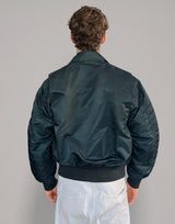 MA-2 Light Weight Collared Bomber Jacket in Navy