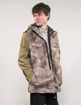 IMMORTAL Hooded Desert Parka in Camo & Khaki