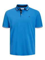 Jack & Jones (12143859) Men's Plus Size JJEPAULOS Polo Shirt in 6 Colours 2XL to 6XL