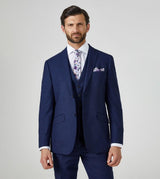 Skopes Men's Harcourt Tailored Fit Jacket in Navy 34 to 72 Short to Long