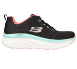 Skechers (GAR149368) Ladies Sports D'Lux Walker Fresh Finesse Shoes in UK 3 to 8