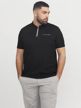 Jack & Jones Short Sleeves Polo Shirt For Men (JCOFUSION PIQUE) in 3 Colours, 4XL-7XL