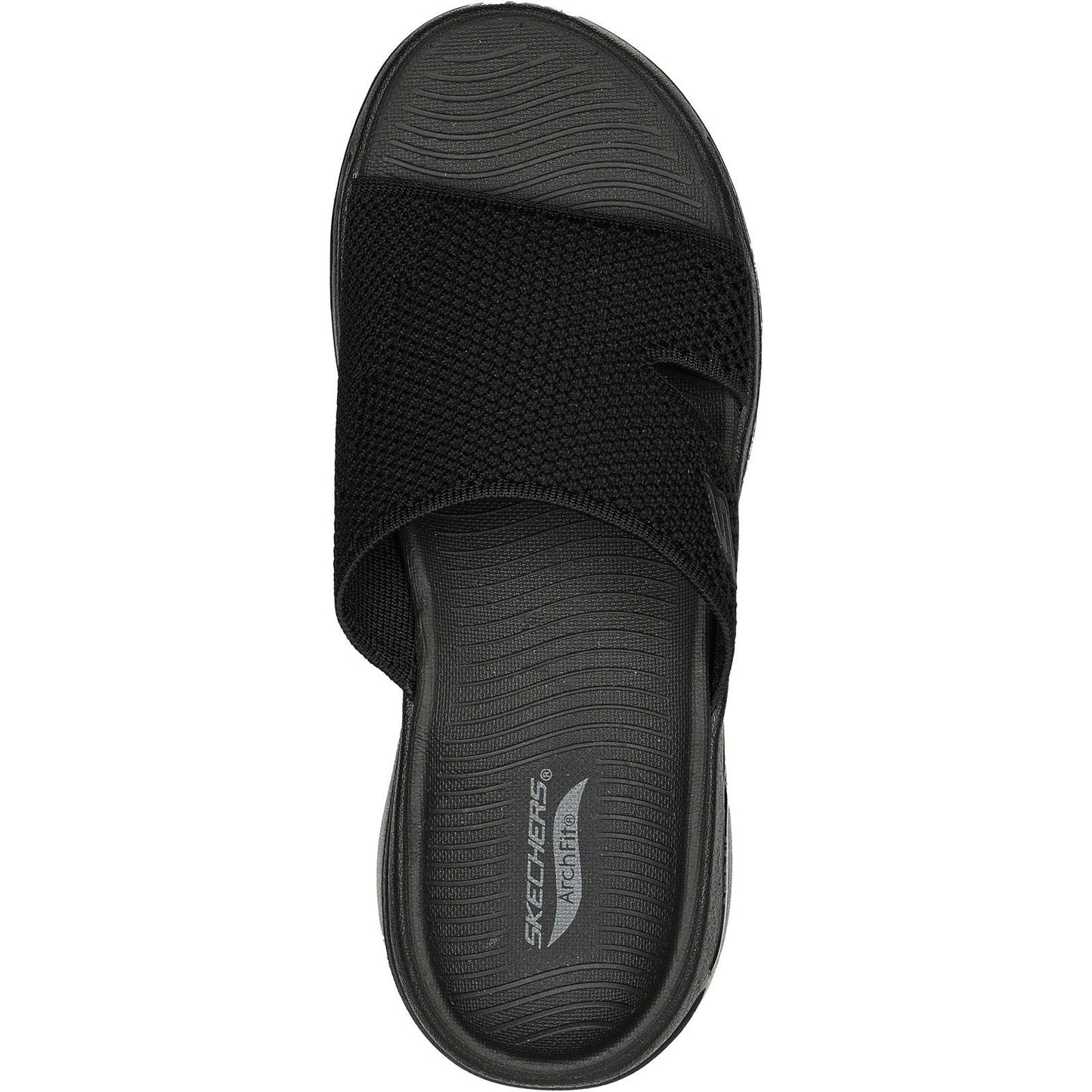 Skechers Women Sandal - Go Walk Arch Fit Joyful Mule in Black, 3-8 - GAR140274