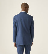 Skopes Remo Wool Rich Suit Tailored Fit Jacket For Men in Blue, 36S-62L