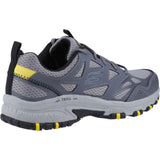 Skechers (GAR237265) Men's Hillcrest Shoe in Charcoal/Black 6 to 12