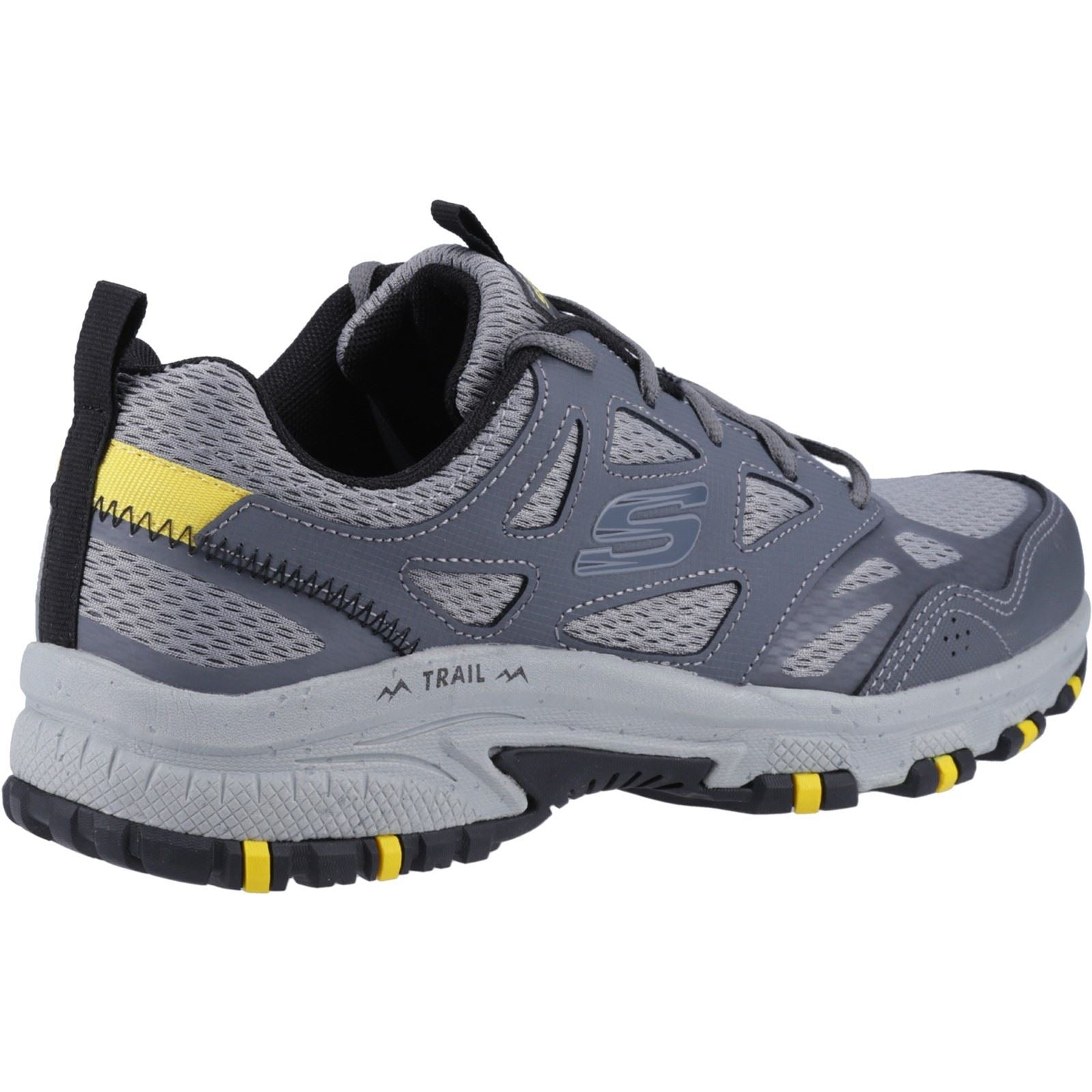 Skechers (GAR237265) Men's Hillcrest Shoe in Charcoal/Black 6 to 12
