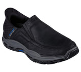Skechers Slip On Shoe For Men Slip-Ins Respected Elgin in Black, 6-15