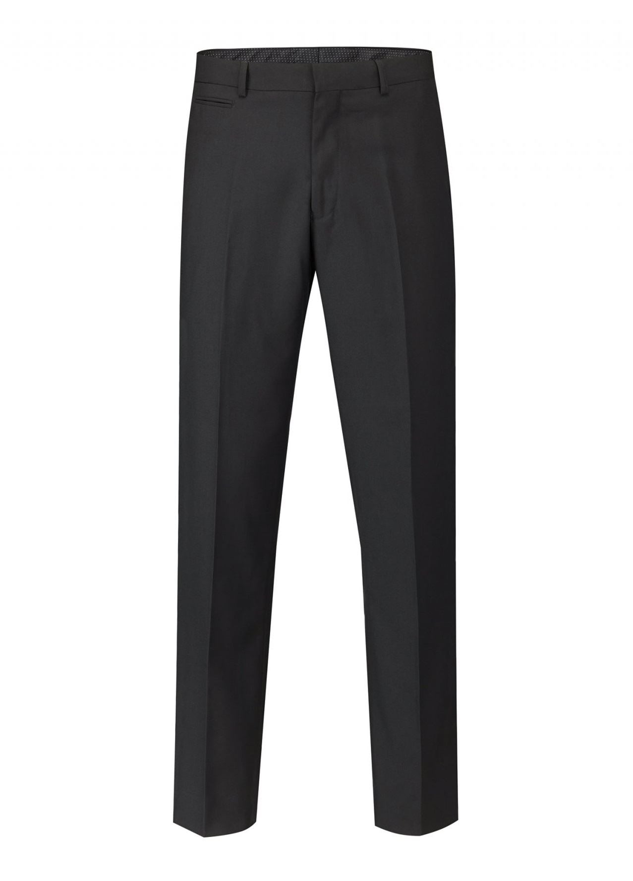 SKOPES Mens Madrid Black Formal Suit Trousers Size 30 - 72