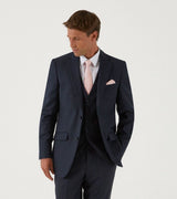 Skopes Tailored Fit Suit Jacket Farnham in Navy 34 to 62 Short to Long