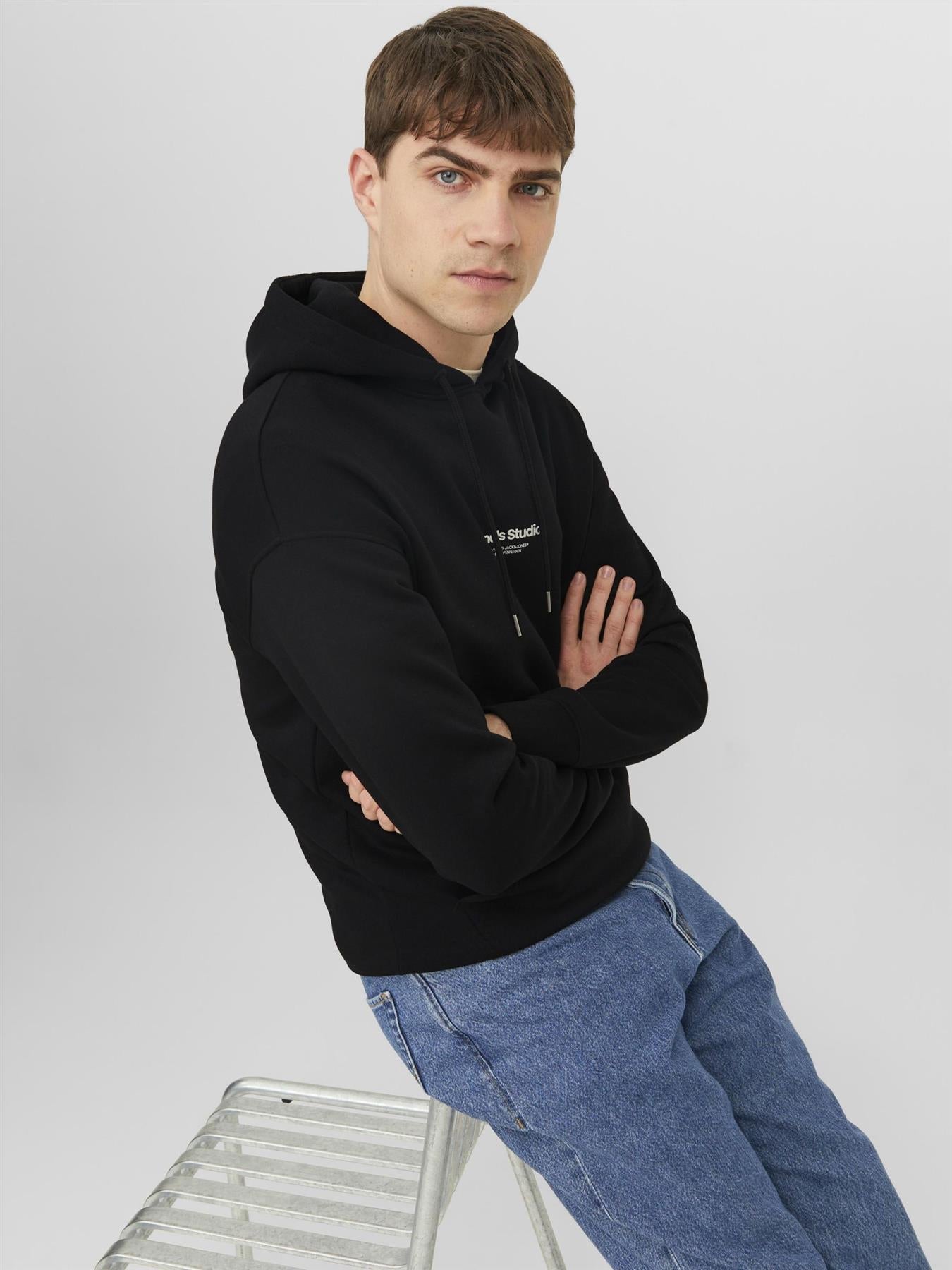 Jack & Jones Sweatshirt Hoodie For Men (JORVESTERBRO) in 5 Colours, L-XL