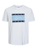 Jack & Jones Men's Plus Size JORJOSHUA Crew Neck Tee in 3 Colours 1XL to 6XL