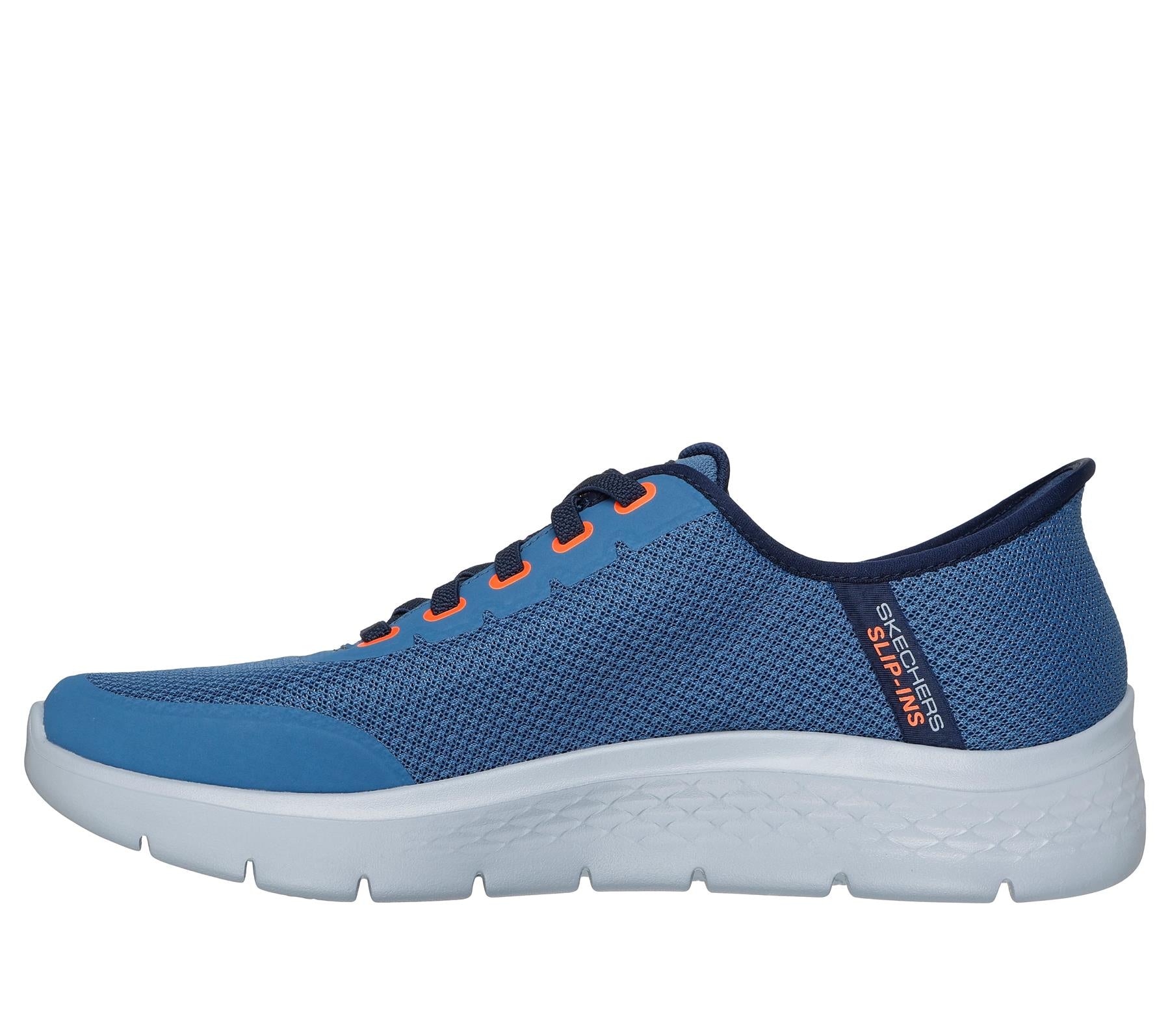 Skechers Slip On Shoe For Men Go Walk Flex Netro Slip-Ins in Navy, 6-15