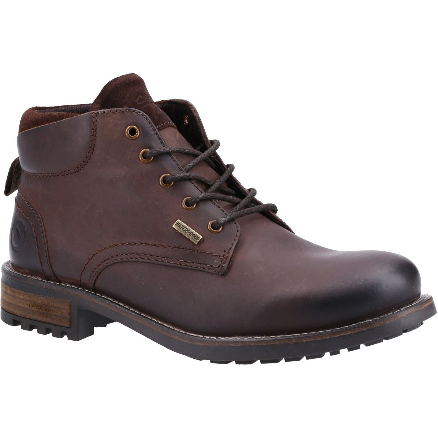 Cotswold Men Boots - Woodmancote Work Boot in Brown, 6-12