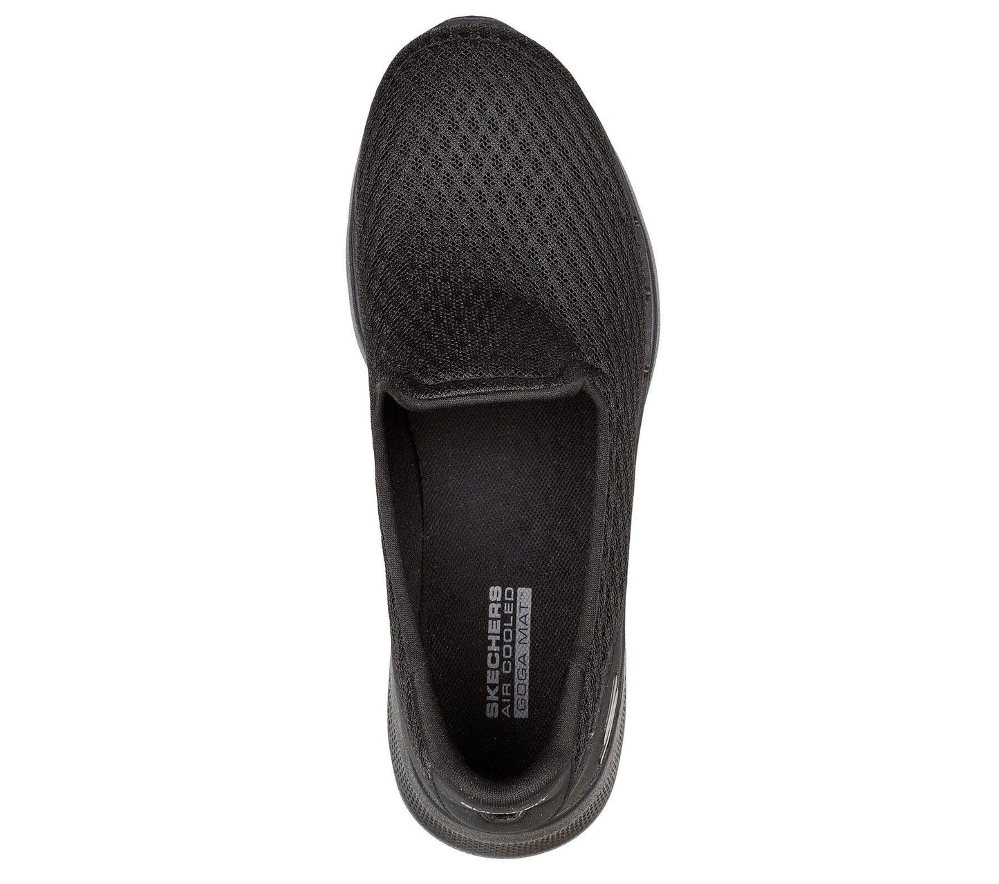Skechers (GAR124508W) Slip On Ladies Go Walk 6 Big Splash Shoes in UK 4 to 8