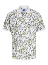 Jack & Jones Short Sleeves Polo Shirt For Men (JORSPLIT AOP) in 2 Colours, 4XL-7XL
