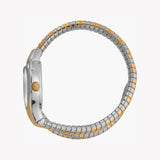 Just Cavalli Women's Silver & Gold Watch, Silver Dial Jc1l186m0055