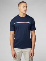 Ben Sherman Core Stripe T-Shirt for Mens (0076114) in 2 Colours, 2XL-5XL