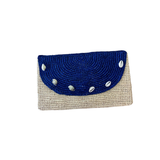 Shell Pouch Raffia