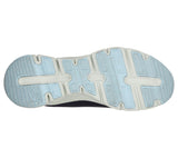 Skechers Arch Fit Sunny Outlook Sports Shoe Ladies Sports in Navy/Light Blue