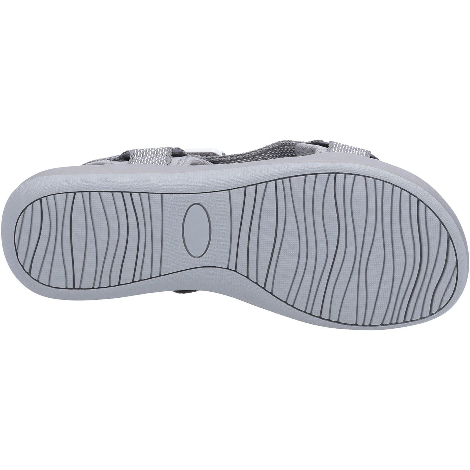 Hush Puppies Sara Quarter Strap Sandal Ladies in Grey