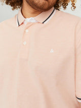 Jack & Jones (12143859) Men's Plus Size JJEPAULOS Polo Shirt in 6 Colours 2XL to 6XL