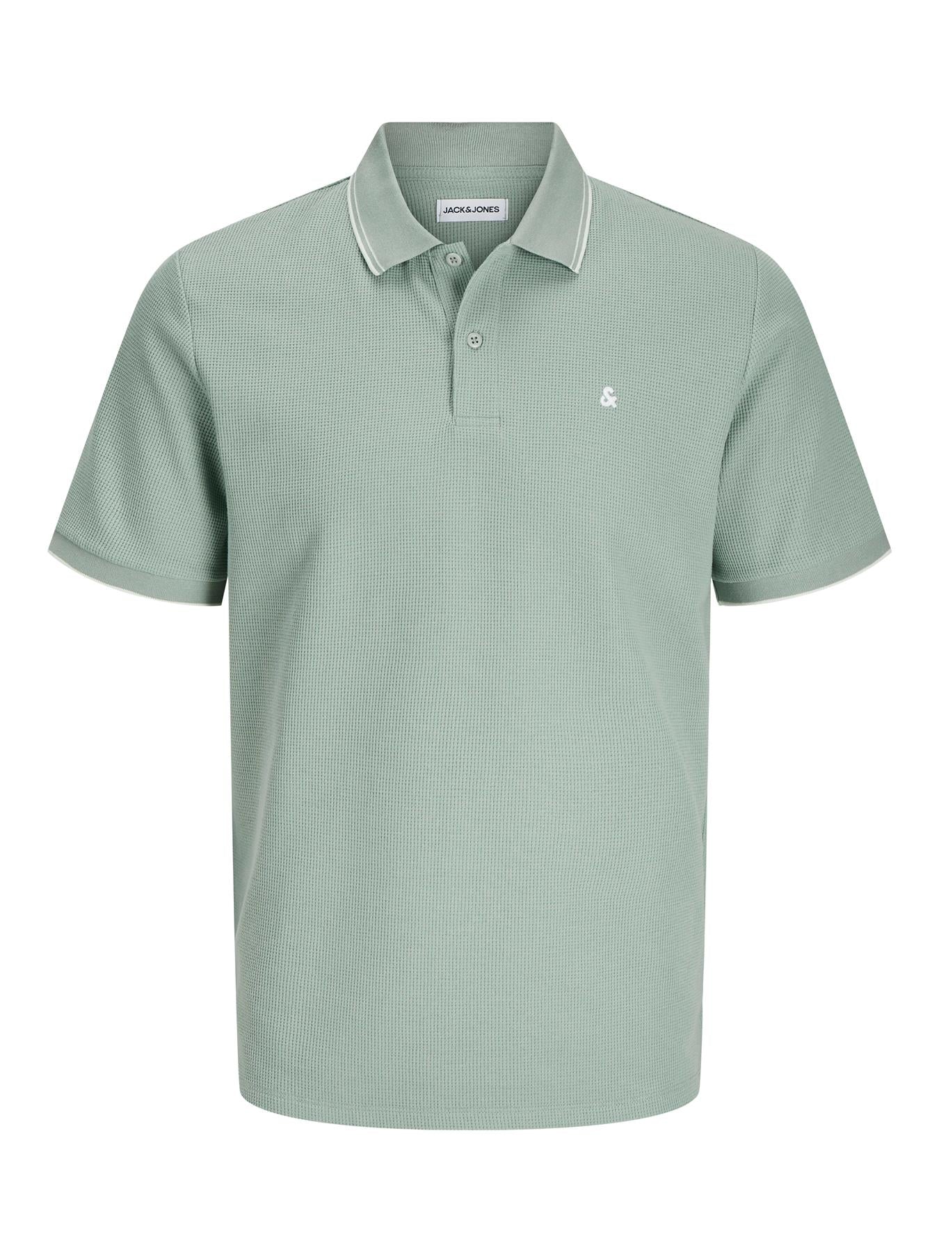 Jack & Jones Short Sleeves Polo Shirt For Men (JJEAUSTIN) in 4 Colours, 4XL-7XL