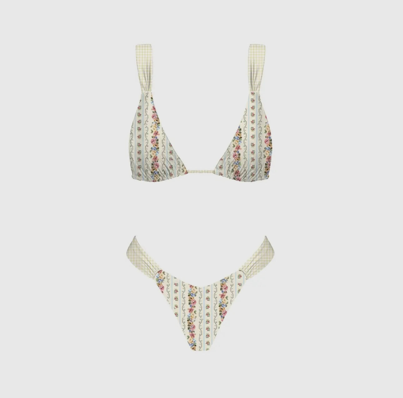 FIFI SET - MULTI STITCH/VANILLA